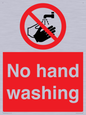 PV13413: No hand washing
