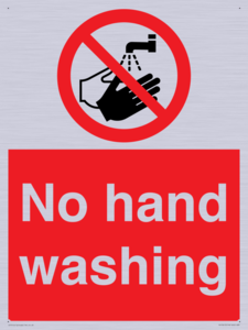 PV13413: No hand washing