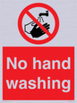 PV13413: No hand washing