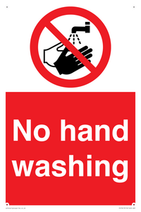 PV13413: No hand washing