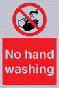PV13413: No hand washing