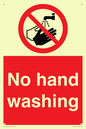 PV13413: No hand washing