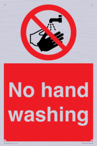 PV13413: No hand washing