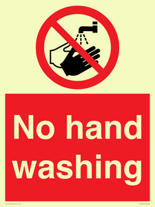 PV13413: No hand washing