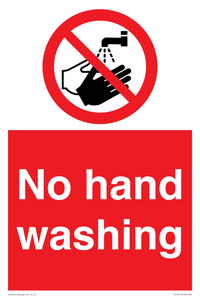 PV13413: No hand washing