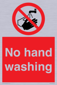 PV13413: No hand washing