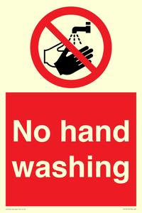 PV13413: No hand washing