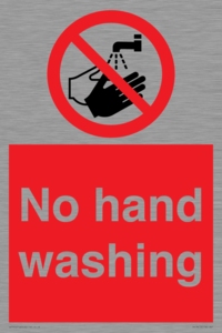 PV13413: No hand washing