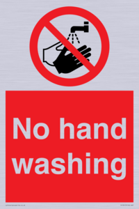 PV13413: No hand washing