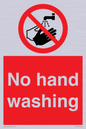 PV13413: No hand washing