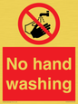 PV13413: No hand washing
