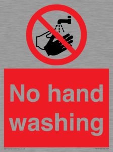 PV13413: No hand washing