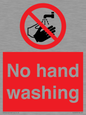 PV13413: No hand washing