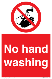 PV13413: No hand washing