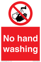 PV13413: No hand washing
