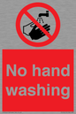 PV13413: No hand washing