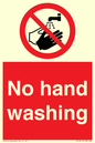 PV13413: No hand washing