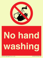 PV13413: No hand washing
