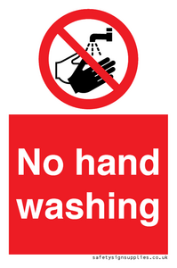 PV13413: No hand washing
