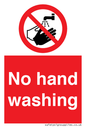 PV13413: No hand washing