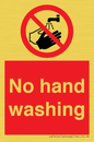 PV13413: No hand washing