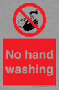 PV13413: No hand washing