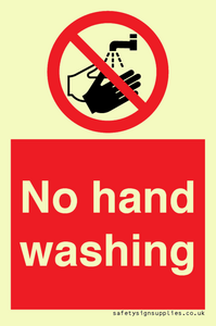 PV13413: No hand washing
