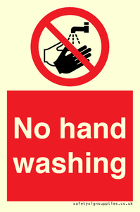 PV13413: No hand washing