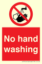 PV13413: No hand washing