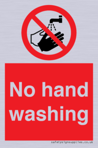PV13413: No hand washing