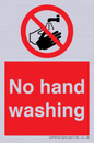 PV13413: No hand washing