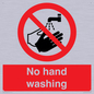 PV13413: No hand washing