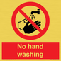 PV13413: No hand washing