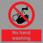 PV13413: No hand washing