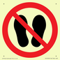 PV13535: Do not step or stand here symbol only