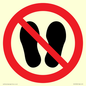 PV13535: Do not step or stand here symbol only