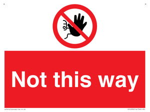 PV14352: Not this way