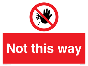 PV14352: Not this way