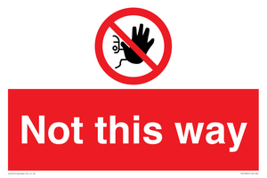 PV14352: Not this way