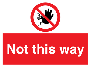 PV14352: Not this way