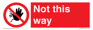 PV14352: Not this way