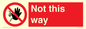 PV14352: Not this way
