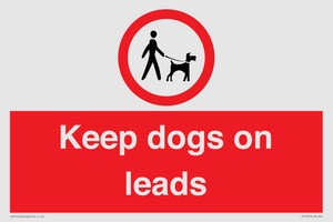 PV1437: Keep dogs on leads