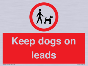 PV1437: Keep dogs on leads