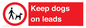 PV1437: Keep dogs on leads