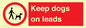 PV1437: Keep dogs on leads