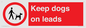PV1437: Keep dogs on leads