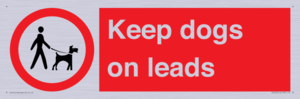 PV1437: Keep dogs on leads