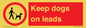 PV1437: Keep dogs on leads