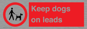 PV1437: Keep dogs on leads